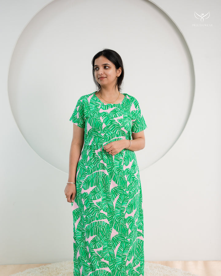 Sindhu2 SoftCotton Full Length Maternity Loungewear