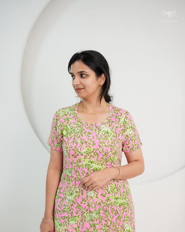 Mirza SoftCotton Full Length Maternity Loungewear