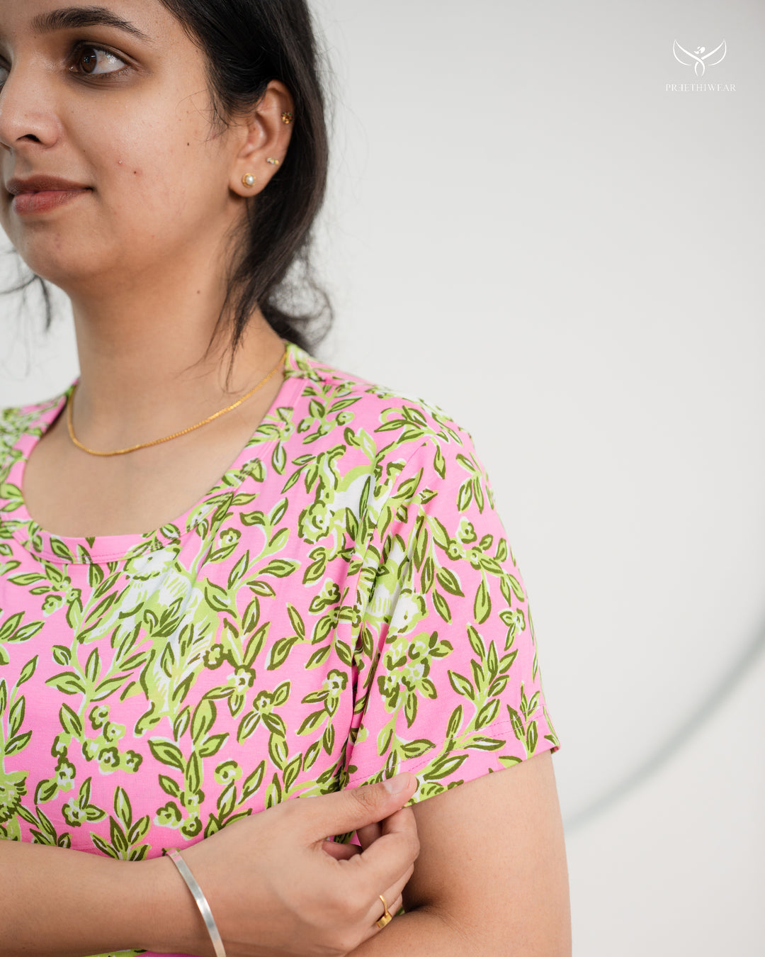 Mirza SoftCotton Full Length Maternity Loungewear