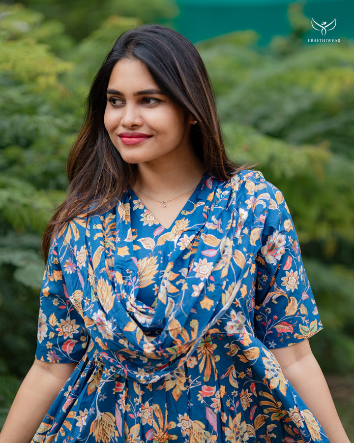 Prena Maternity Dress with center Zip