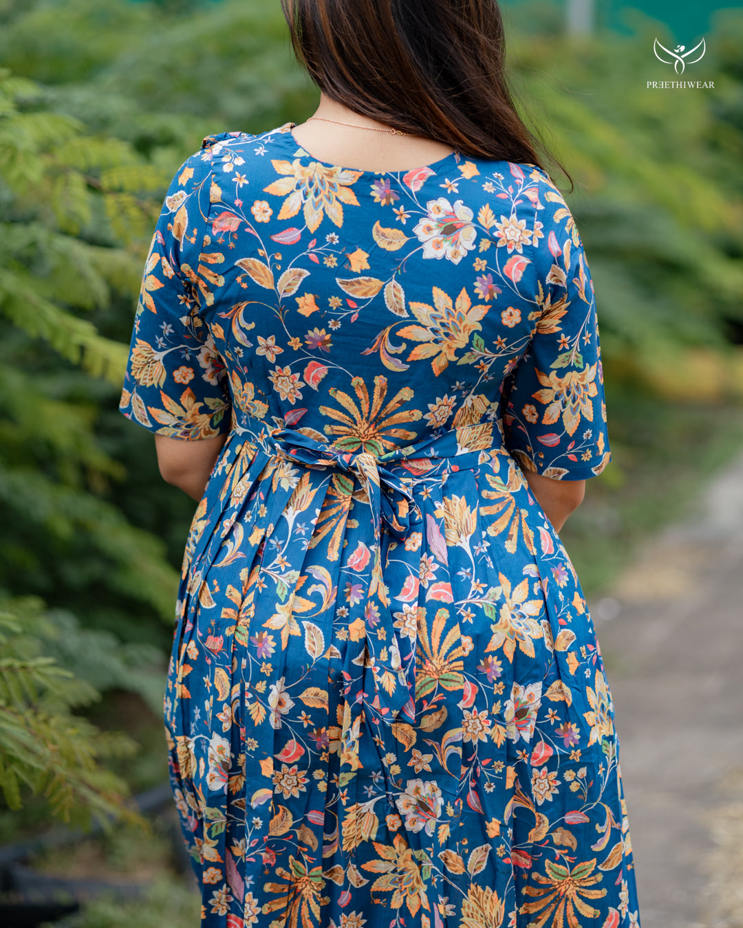 Prena Maternity Dress with center Zip