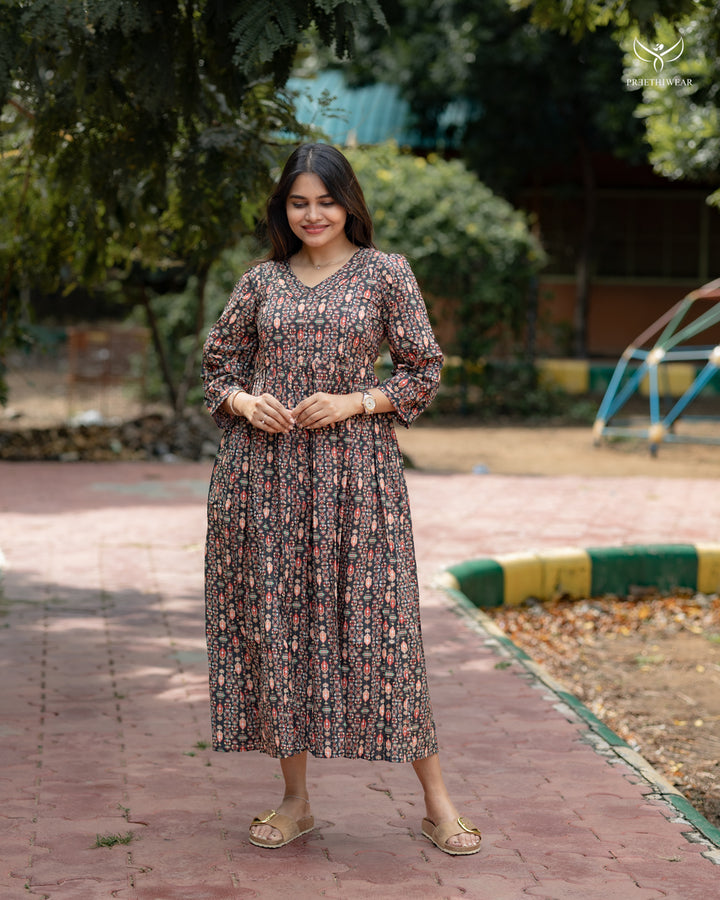 Pruthvi Maternity Dress