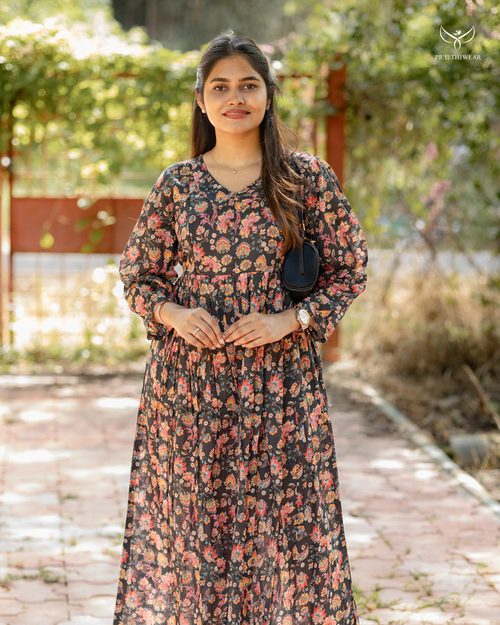Latha2  Maternity Dress