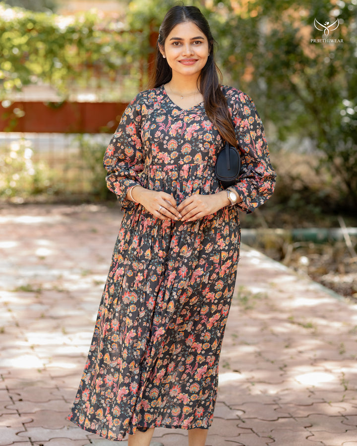 Latha2  Maternity Dress
