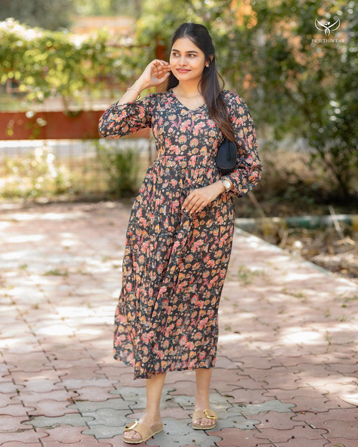 Latha2  Maternity Dress