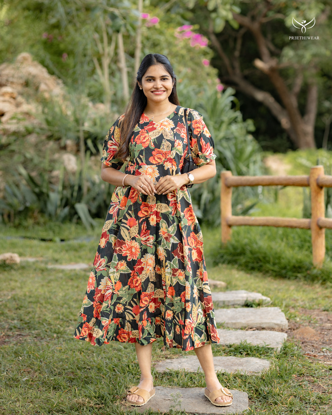 Kiruba3 Maternity Dress
