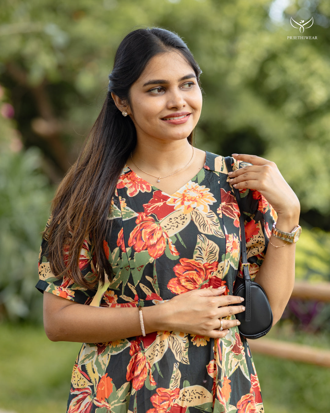 Kiruba3 Maternity Dress