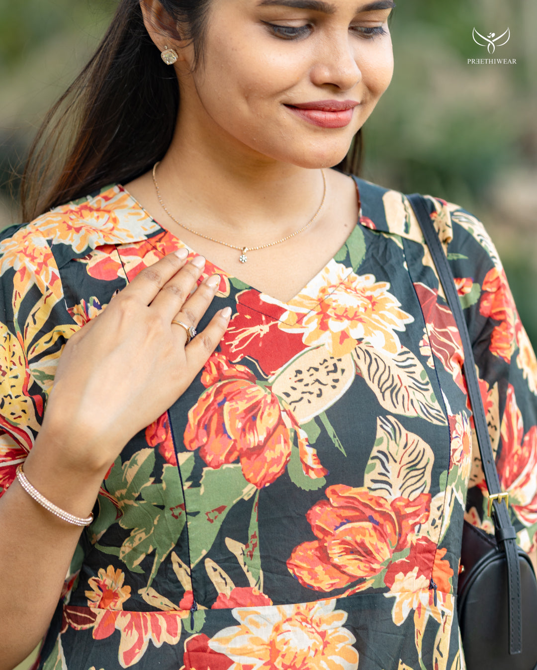 Kiruba3 Maternity Dress