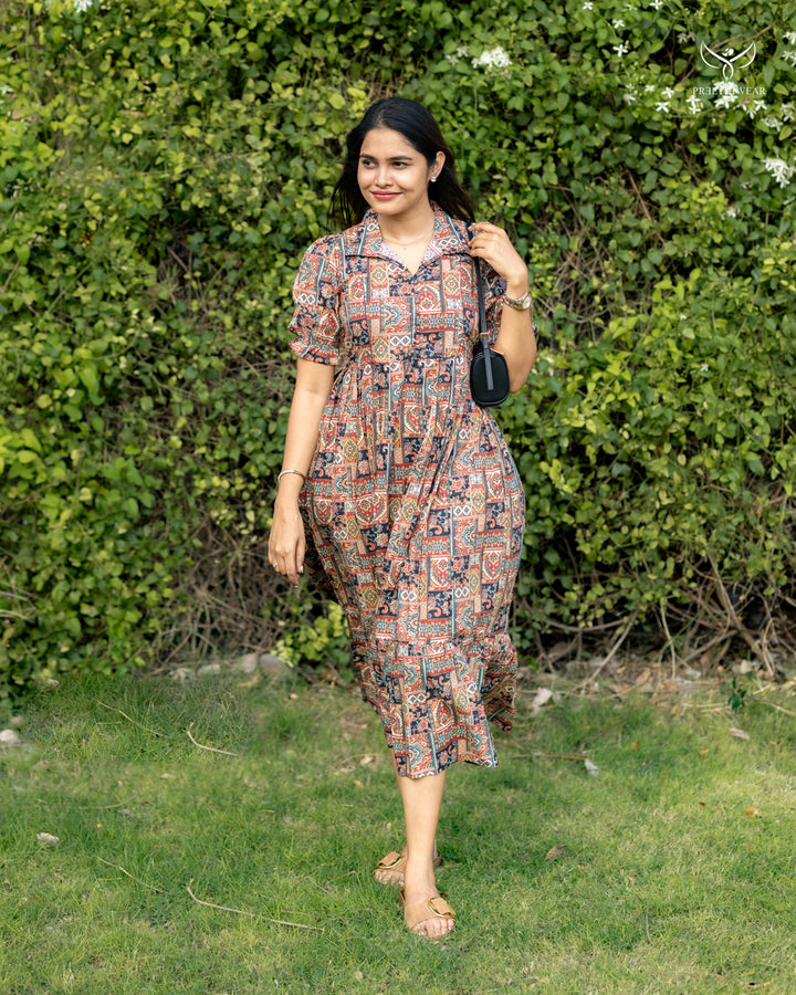 Sangavi1 Maternity Dress