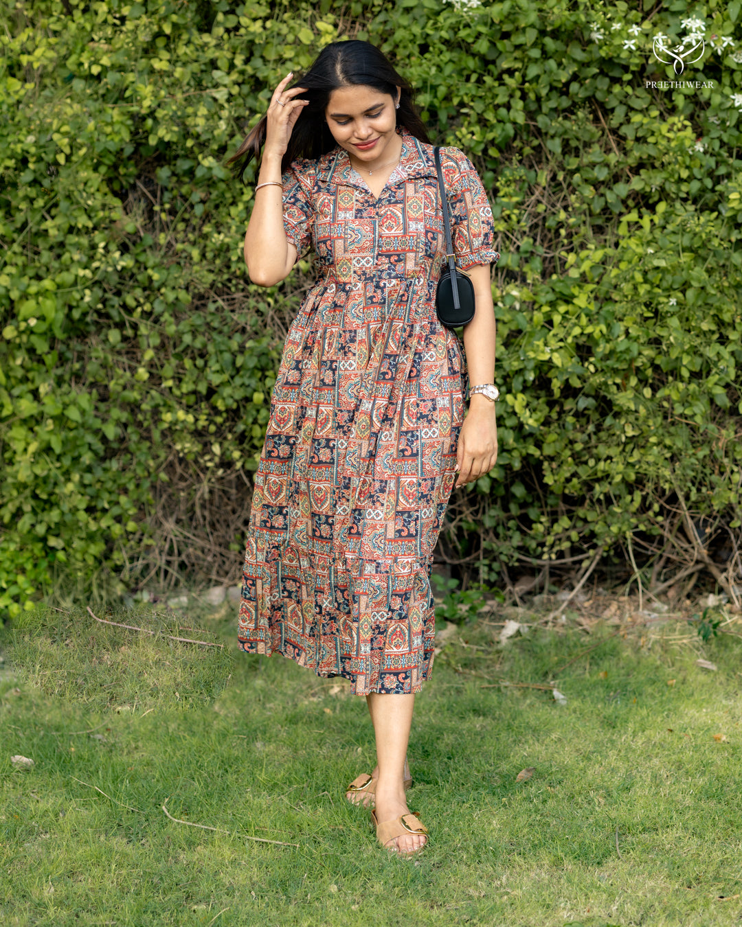 Sangavi1 Maternity Dress