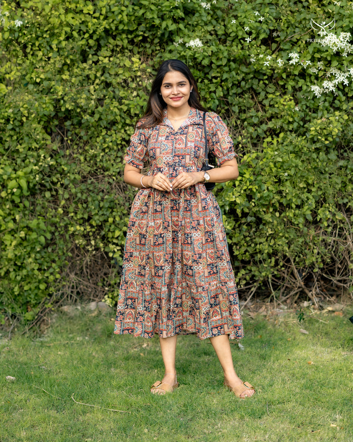 Sangavi1 Maternity Dress