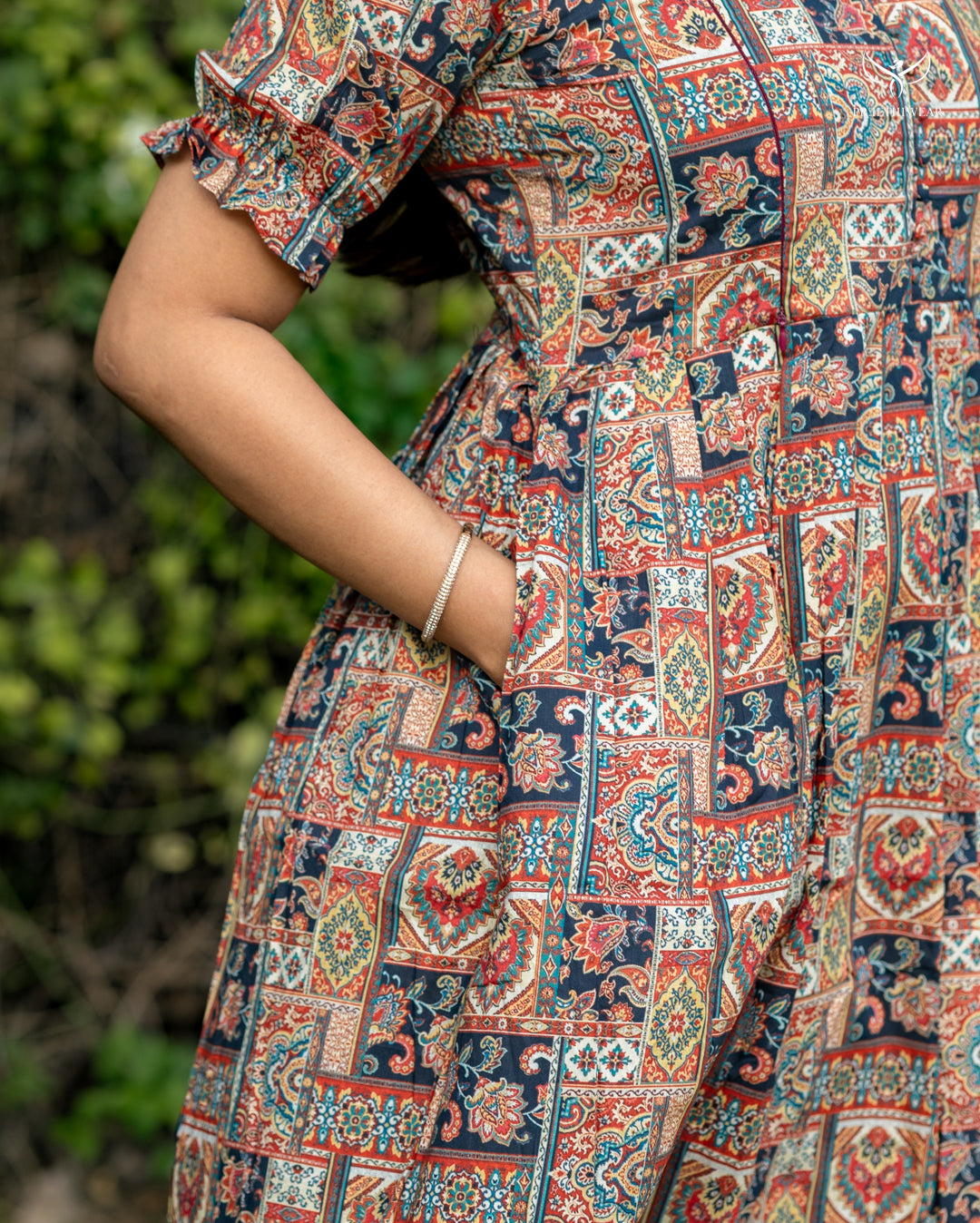 Sangavi1 Maternity Dress