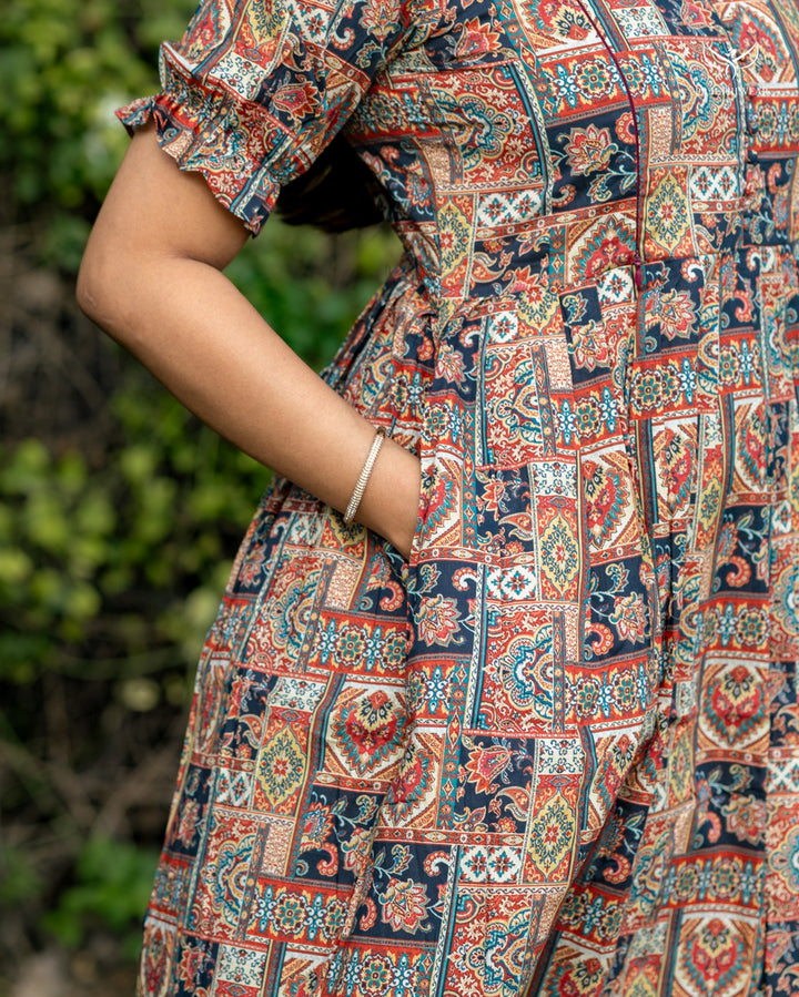 Sangavi1 Maternity Dress