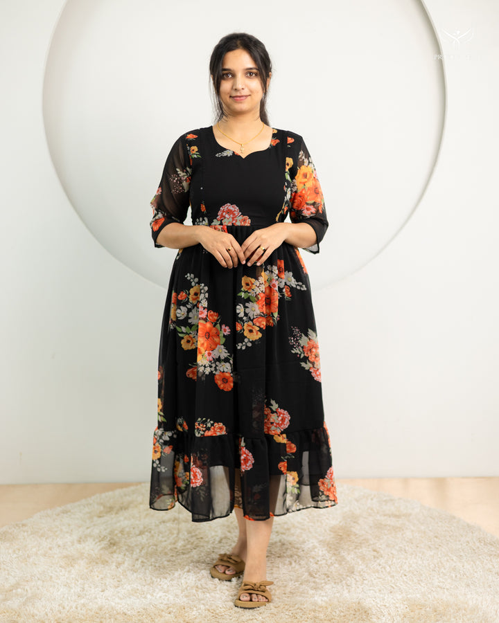 Juhi2 Maternity Dress
