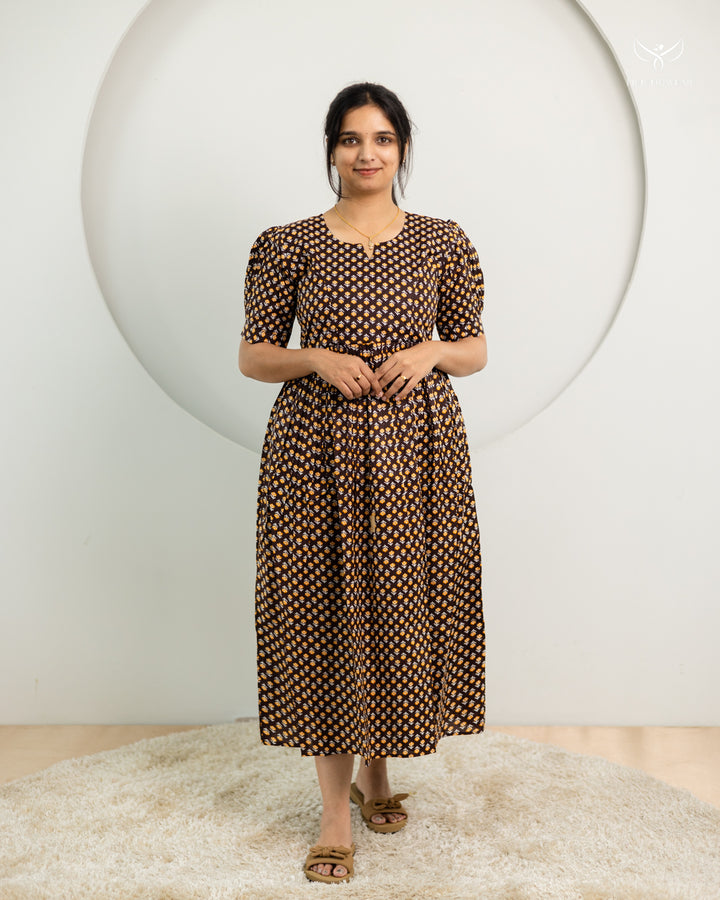 Ojal1 Maternity Dress