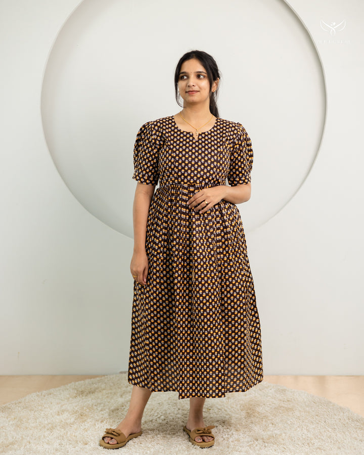 Ojal1 Maternity Dress