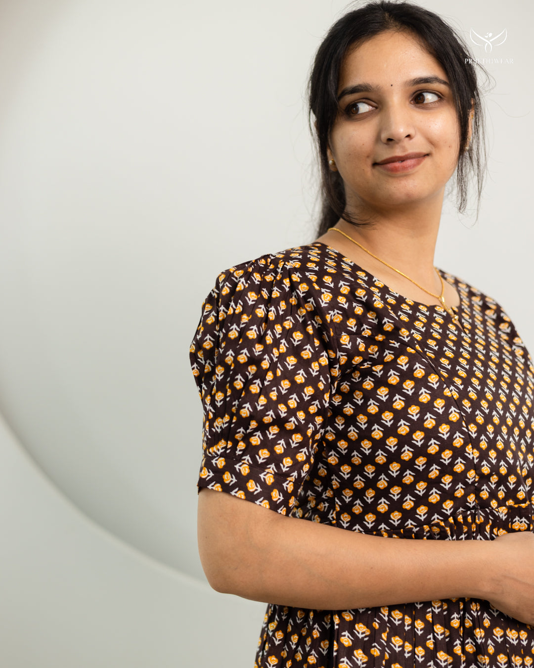 Ojal1 Maternity Dress