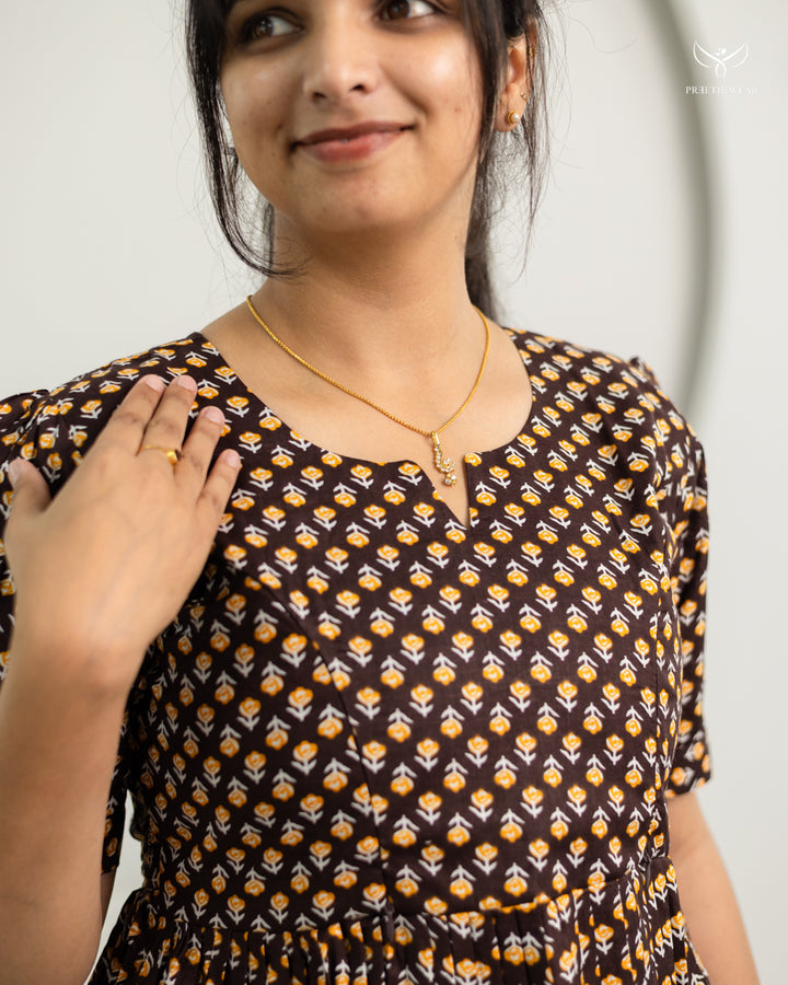 Ojal1 Maternity Dress