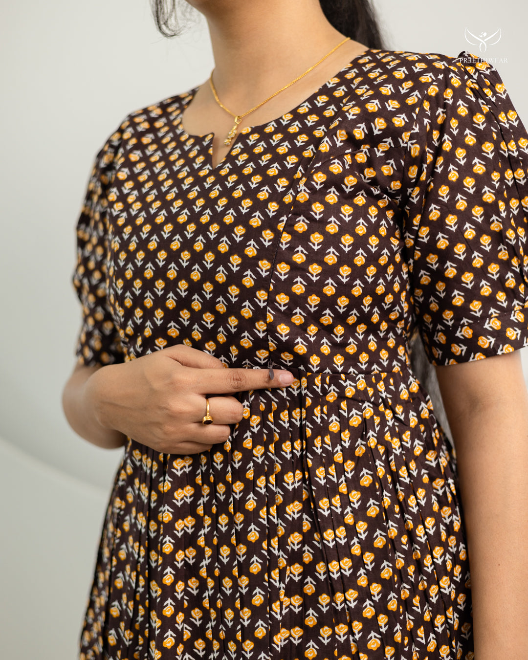 Ojal1 Maternity Dress