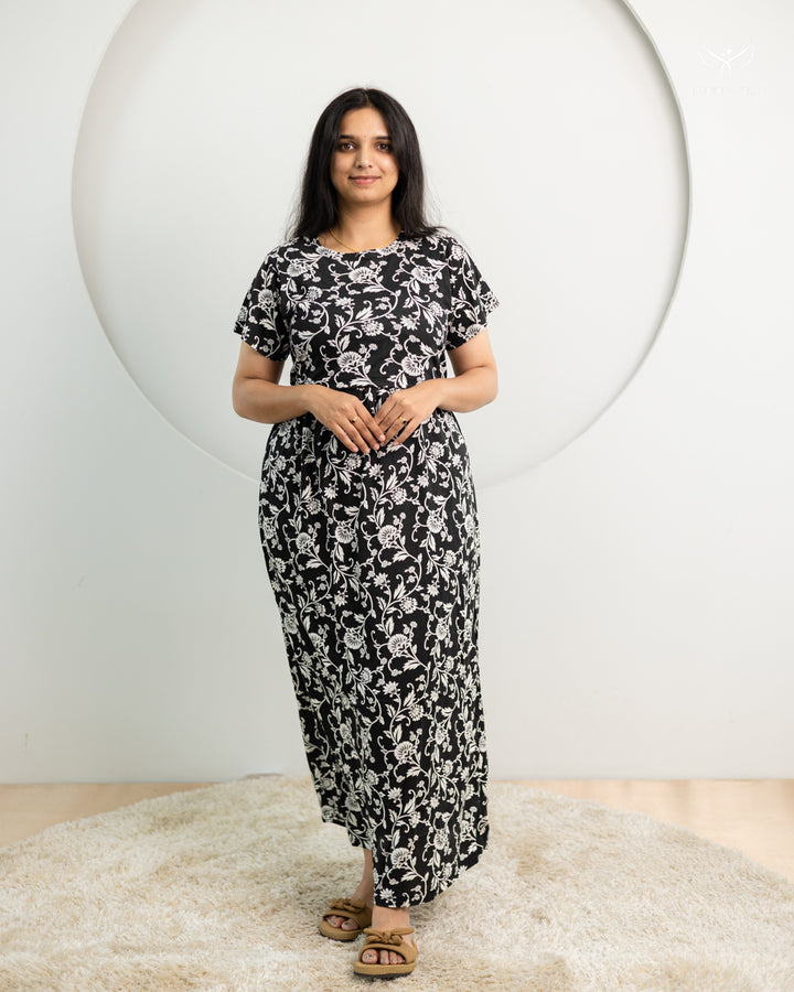 Lira SoftCotton Full Length Maternity Loungewear