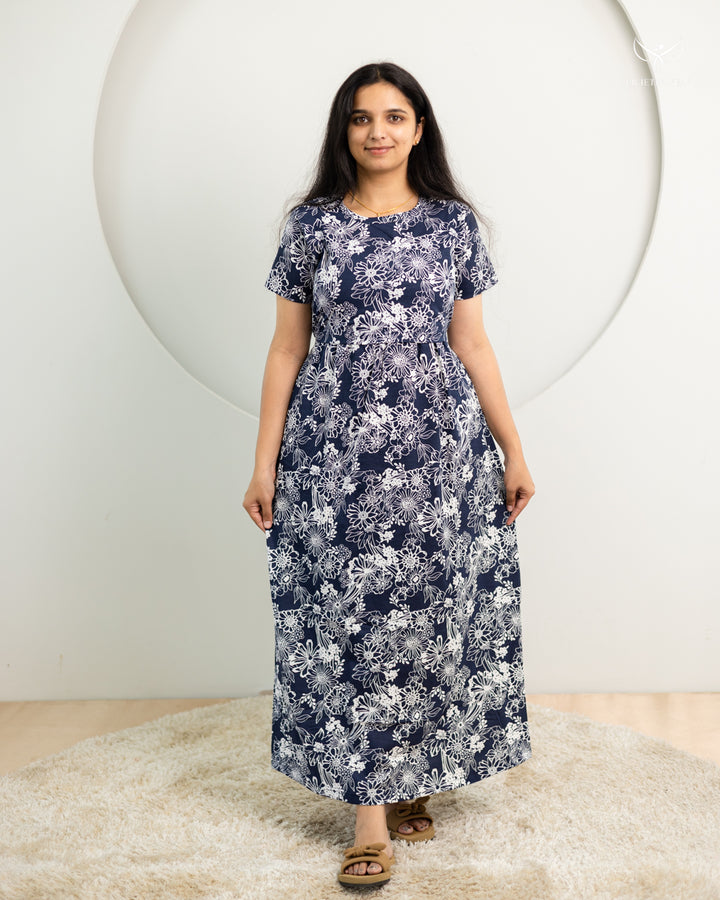Fiana SoftCotton Full Length Maternity Loungewear