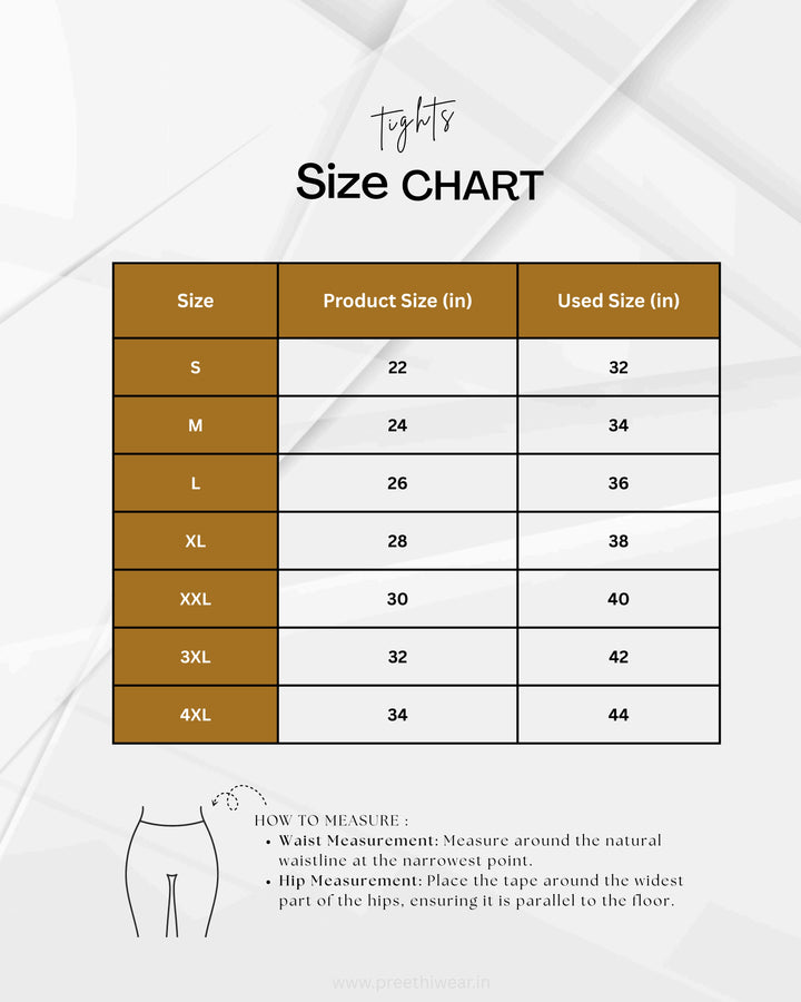 Preethiwear Maternity & Postpartum Tights  Pack of 2