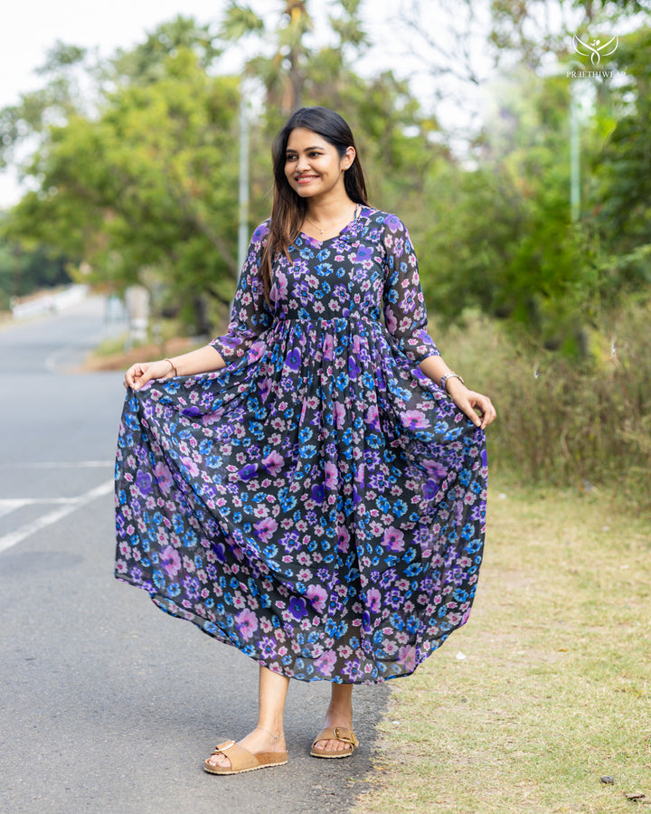 Bhagya  Maternity Dress  (PREORDER-SEP2)