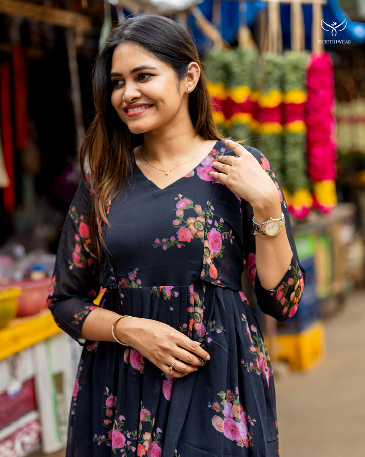 Simi Maternity Dress   (PREORDER-SEP2)