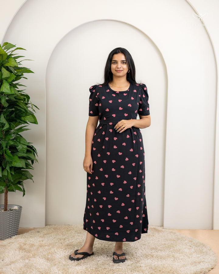 Meenu2  SoftCotton Full Length Maternity Loungewear