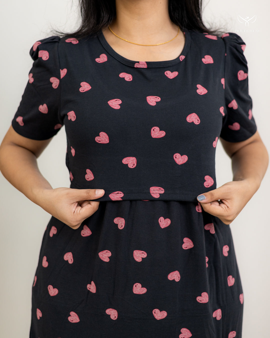 Meenu2  SoftCotton Full Length Maternity Loungewear