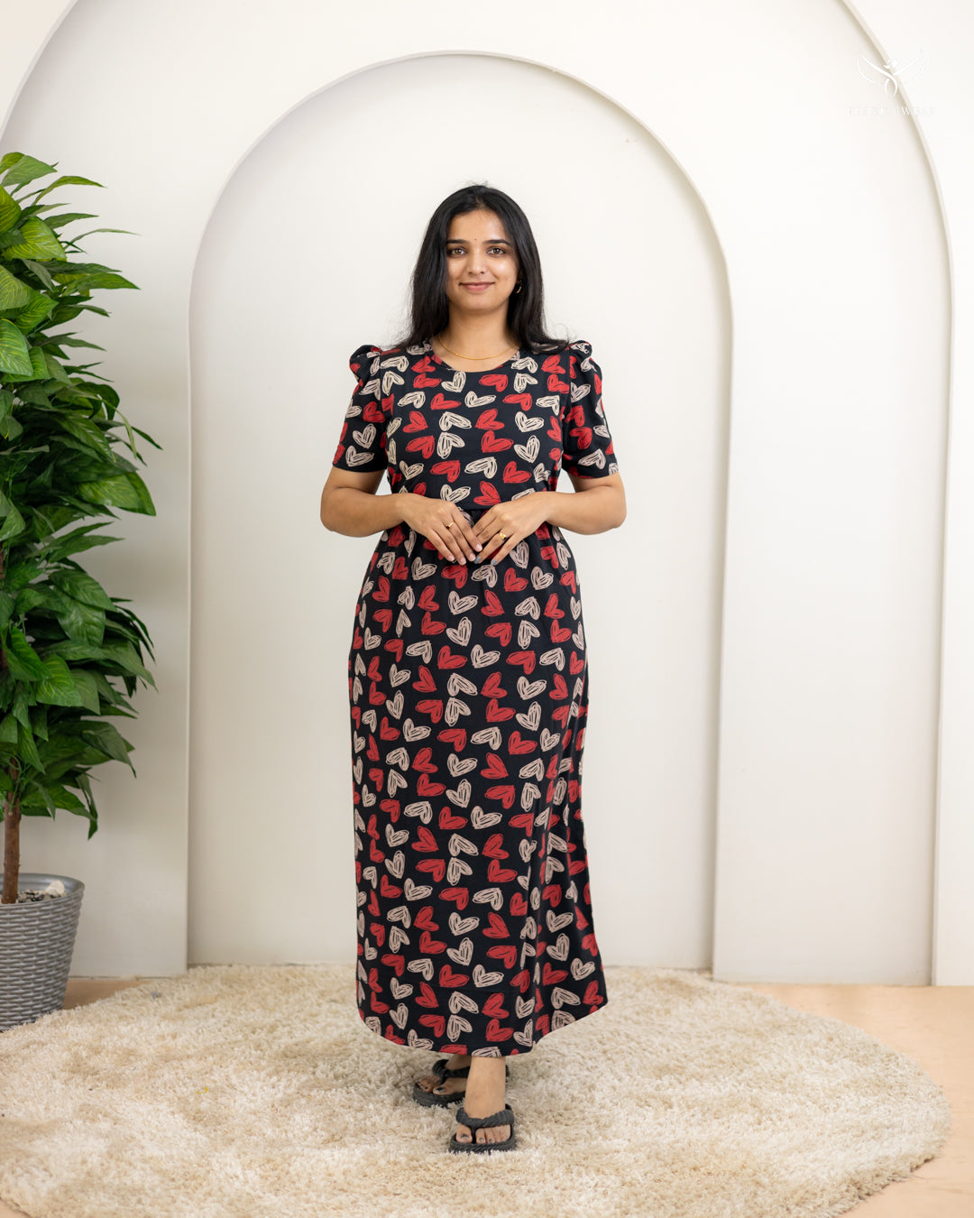 Sena1 SoftCotton Full Length Maternity Loungewear