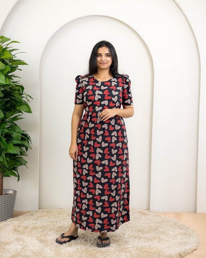 Sena1 SoftCotton Full Length Maternity Loungewear