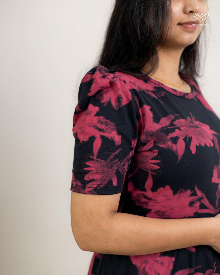 Visalini SoftCotton Full Length Maternity Loungewear