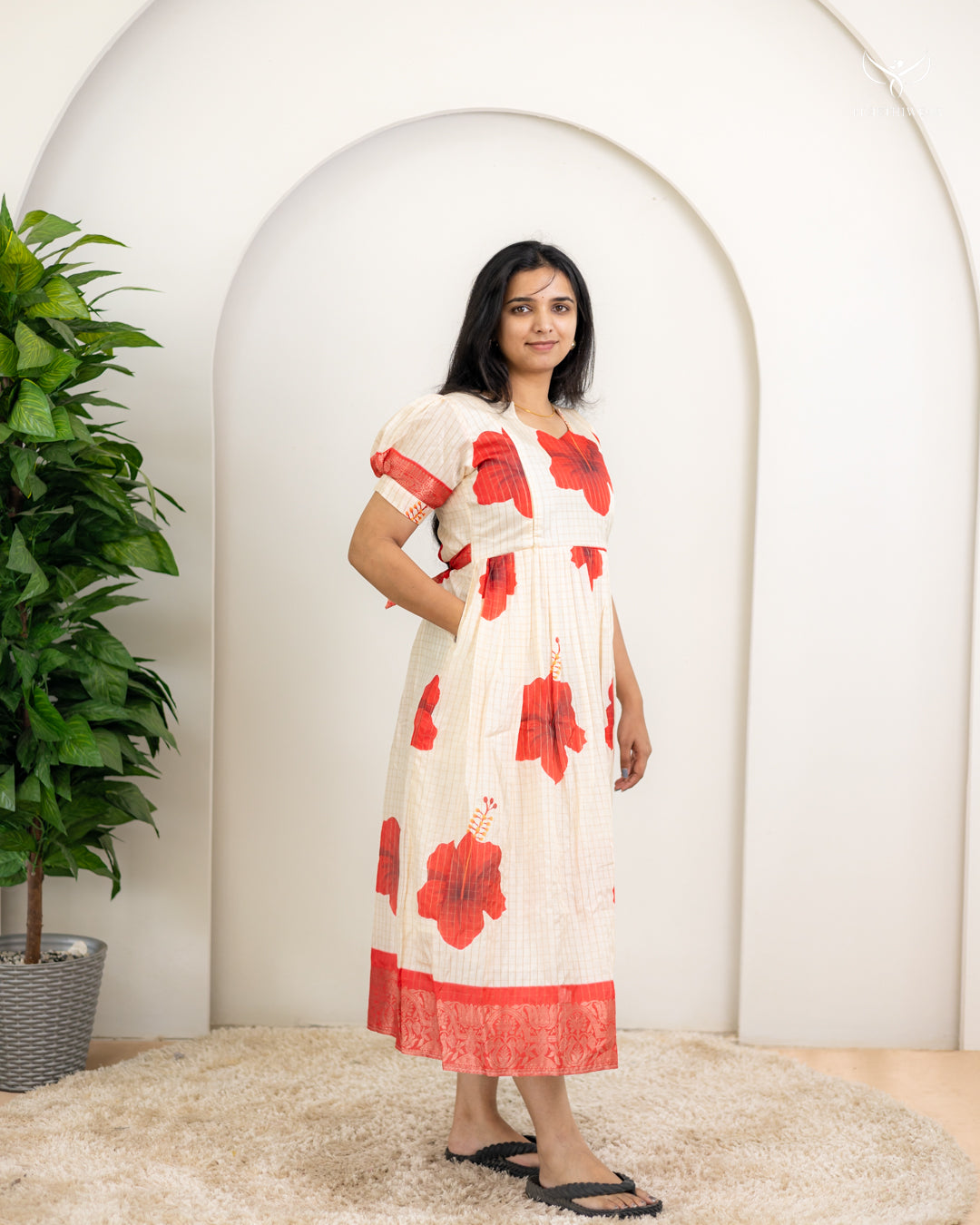 Hamsa2  Maternity Dress - Onam special