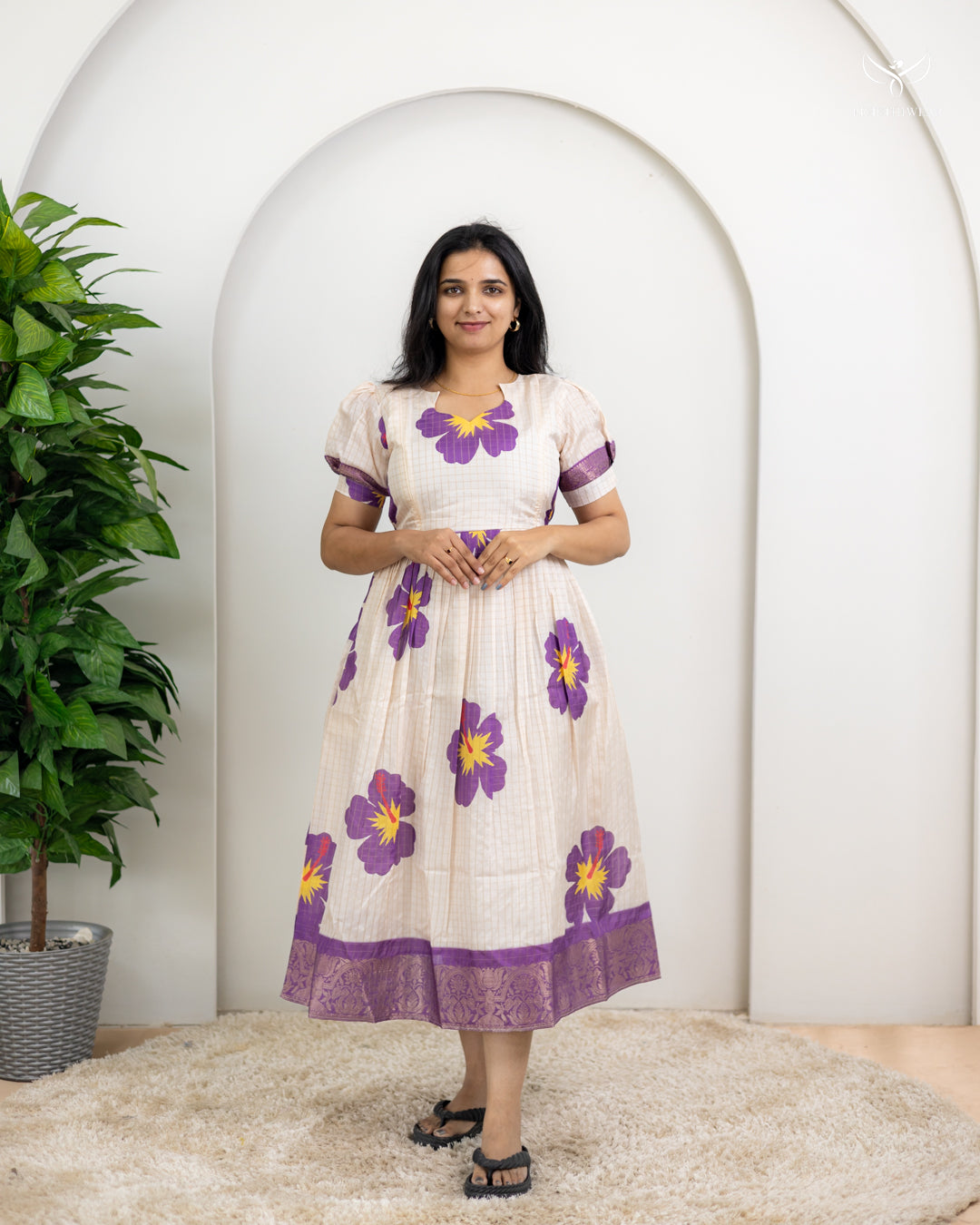 Lary  Maternity Dress - Onam special