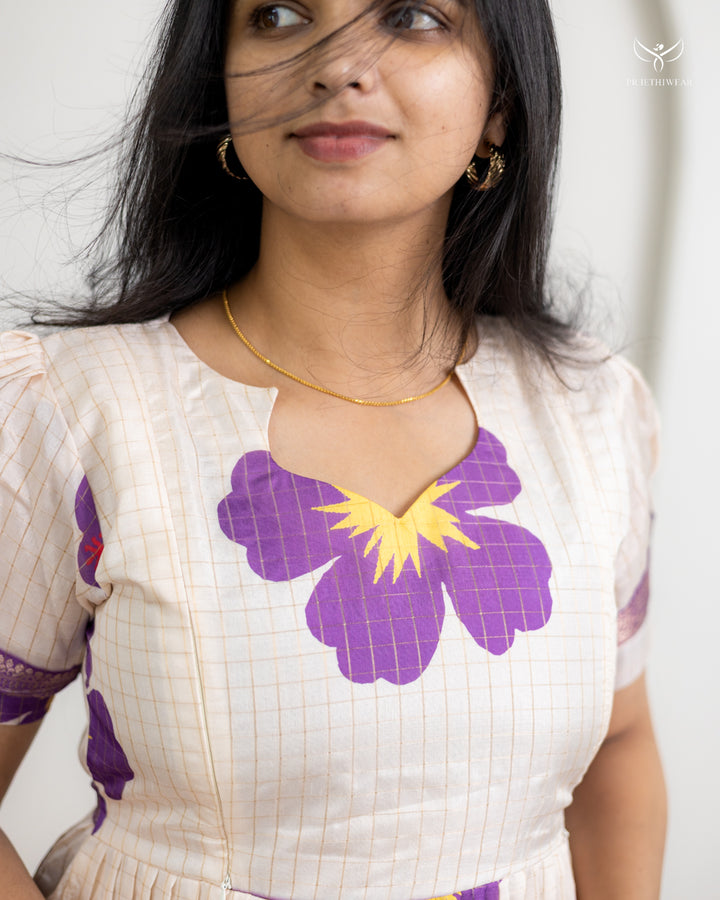 Lary  Maternity Dress - Onam special