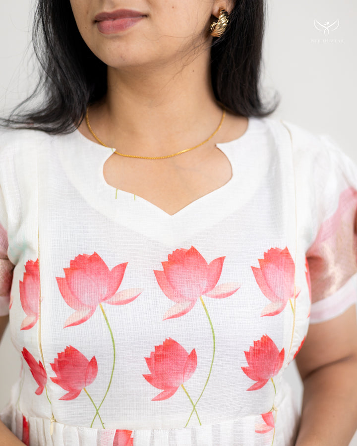 Aishu3 Maternity Dress - Onam special (PREORDER-AUG28)