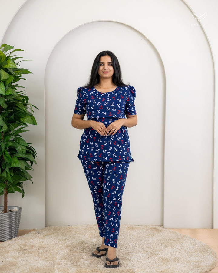 Lohita SoftCotton Maternity Top Pant Set