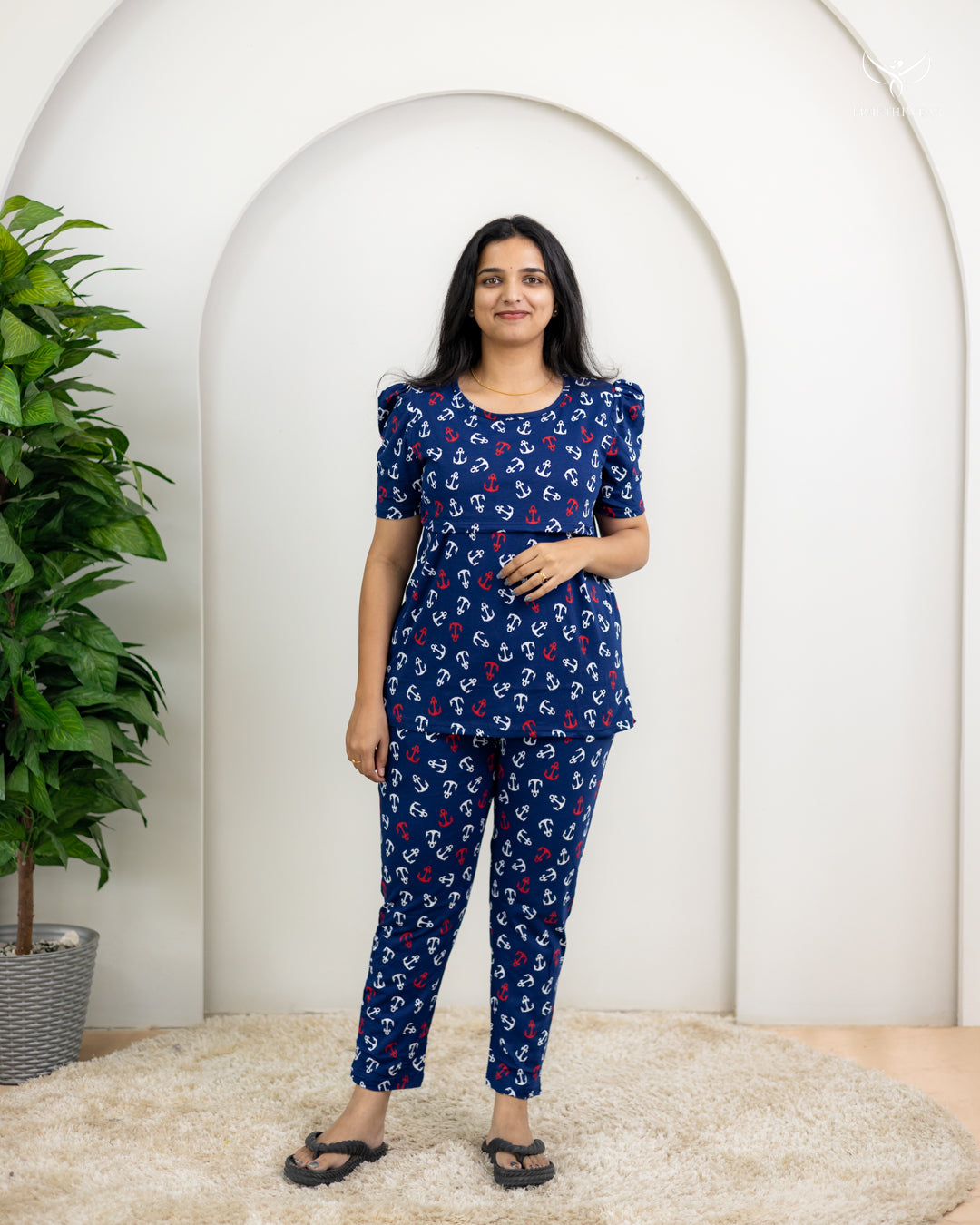Lohita SoftCotton Maternity Top Pant Set