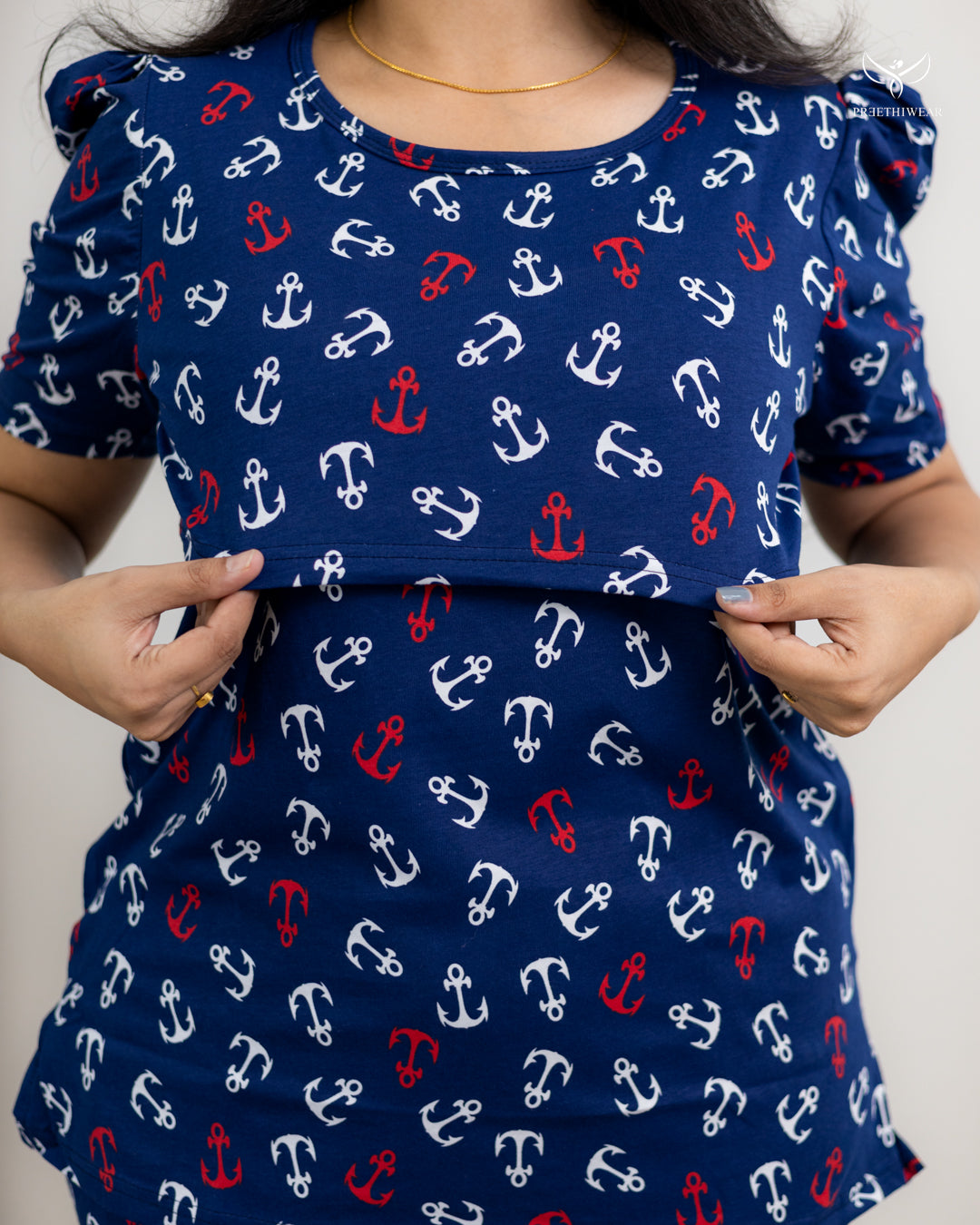 Lohita SoftCotton Maternity Top Pant Set