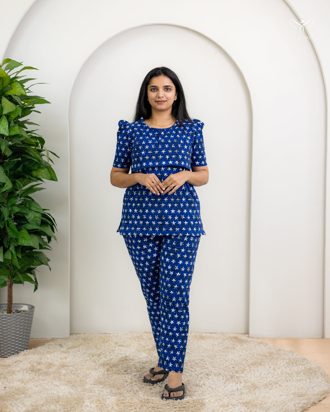 Sangita SoftCotton Maternity Top Pant Set