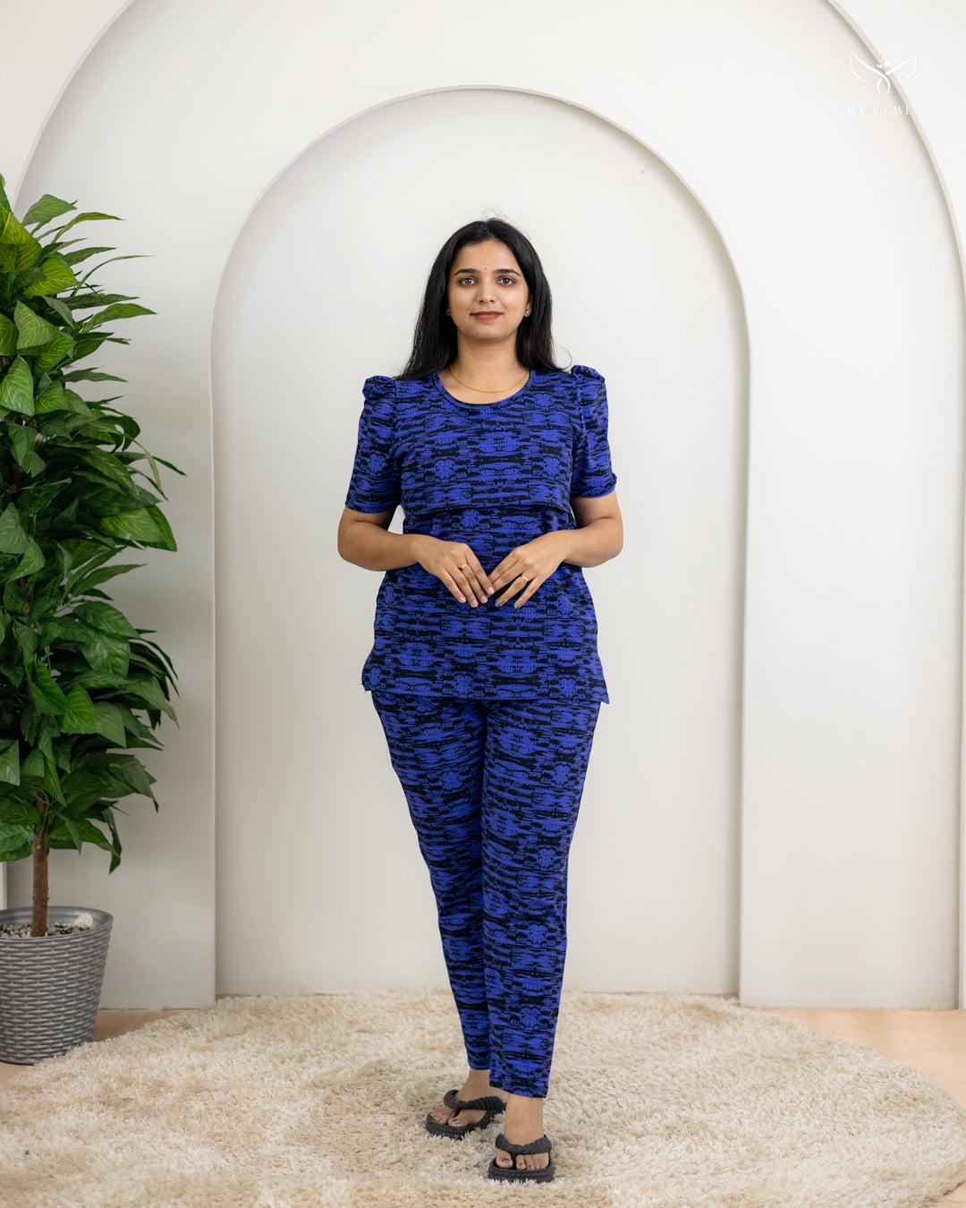 Perarasi SoftCotton Maternity Top Pant Set