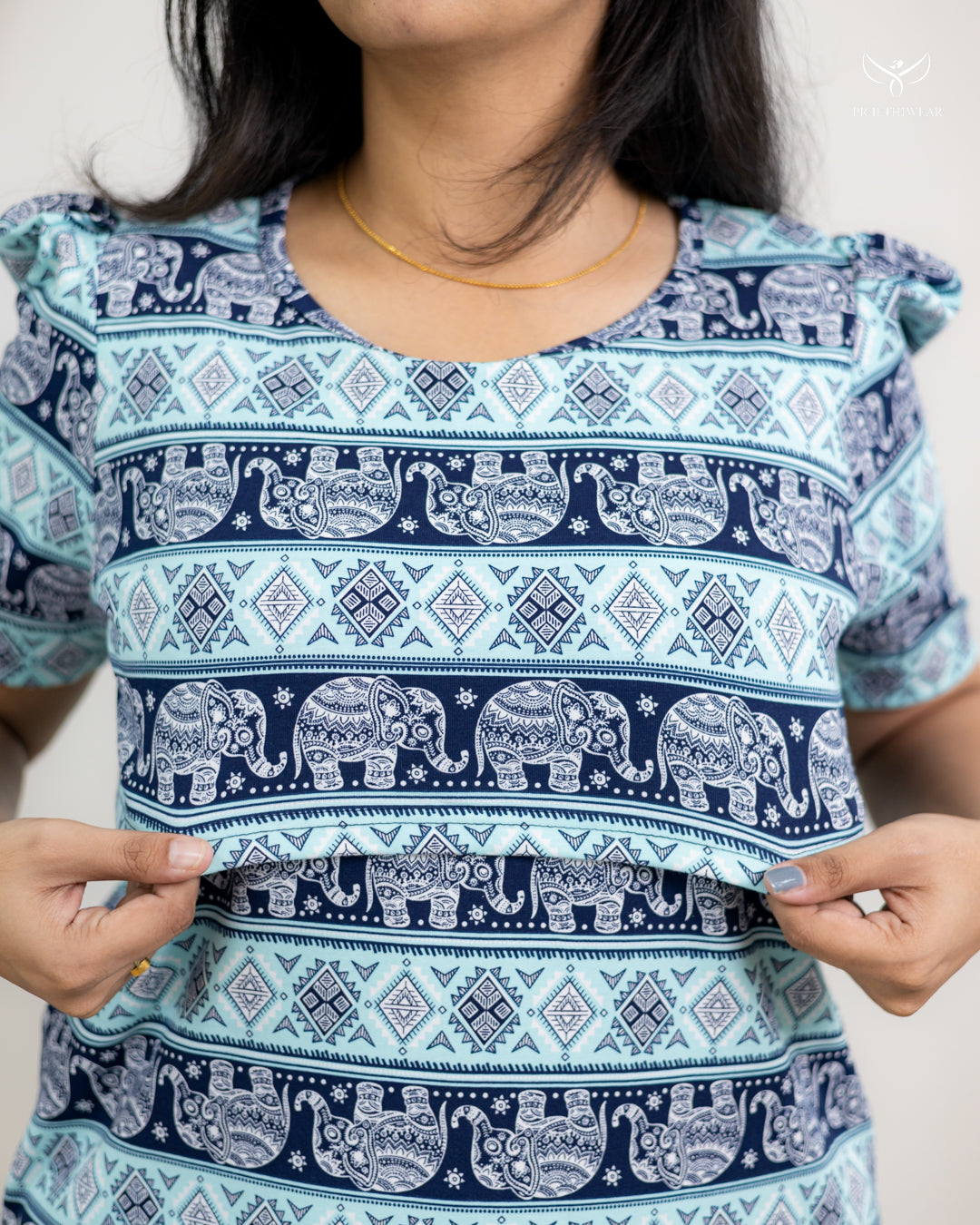 Janaki SoftCotton Maternity Top Pant Set