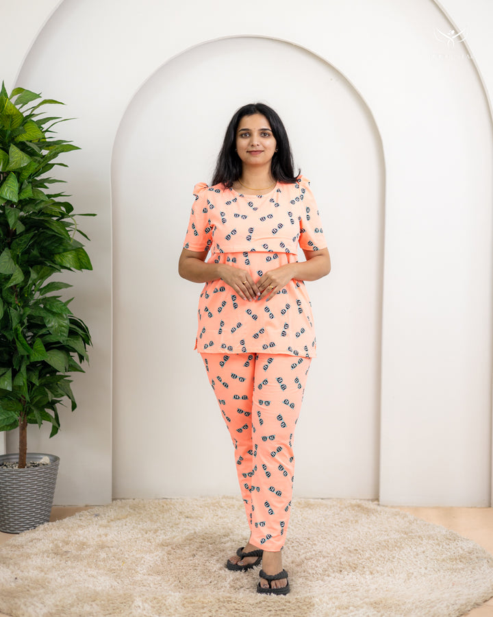 Bansi SoftCotton Maternity Top Pant Set
