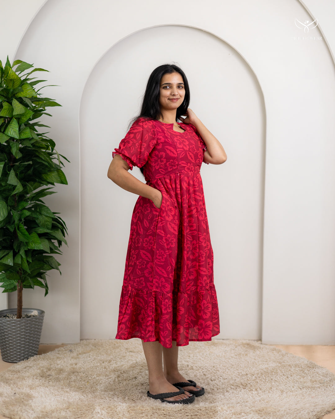 Mirdula Maternity Dress