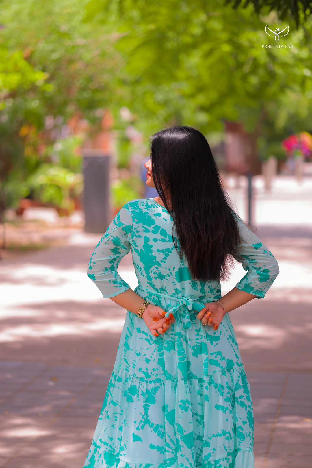 Abirami1 Maternity Dress