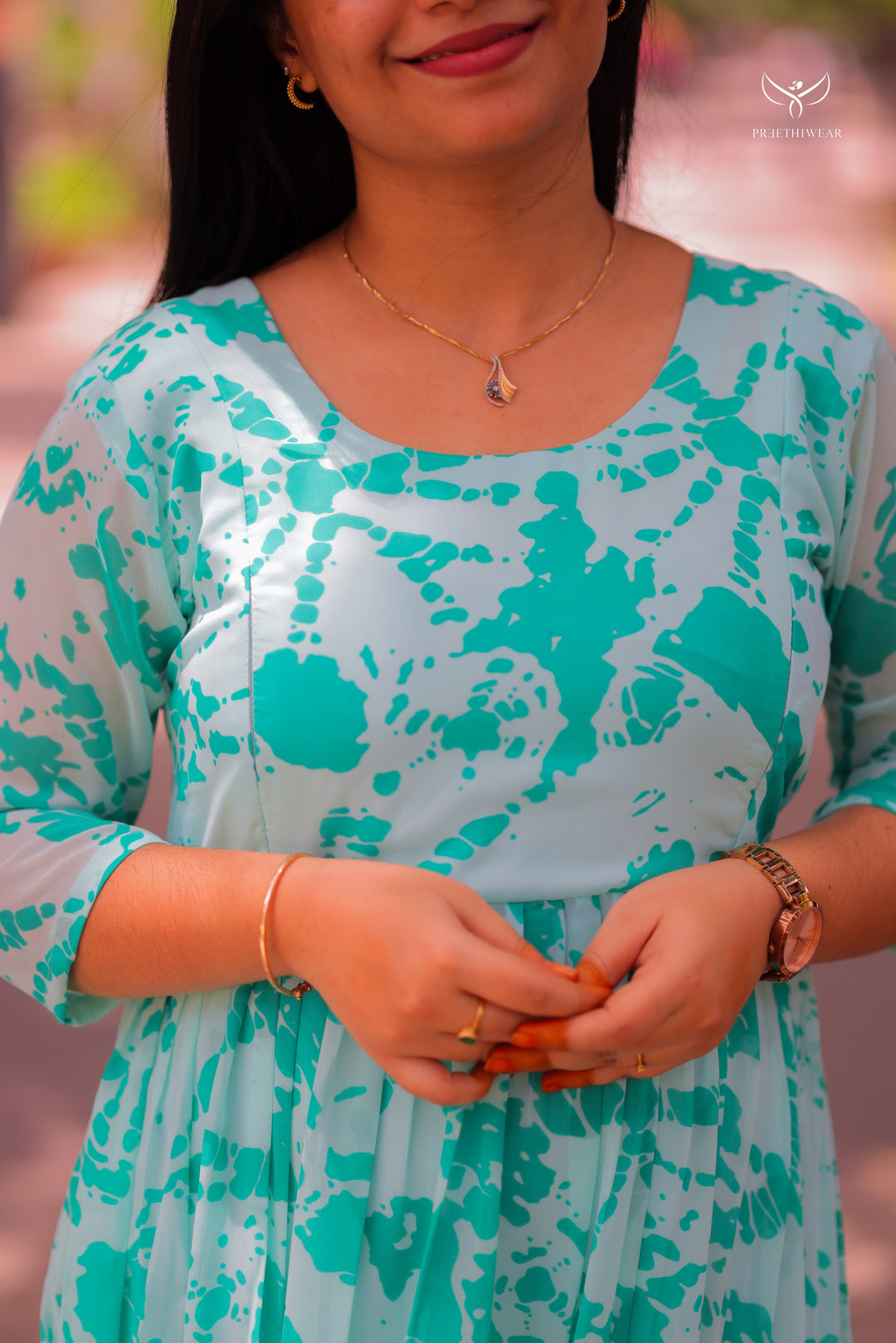 Abirami1 Maternity Dress