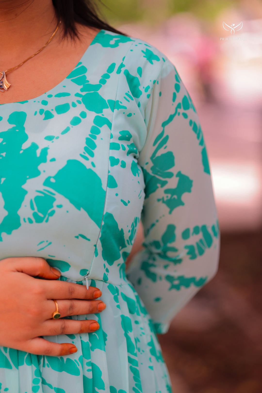 Abirami1 Maternity Dress