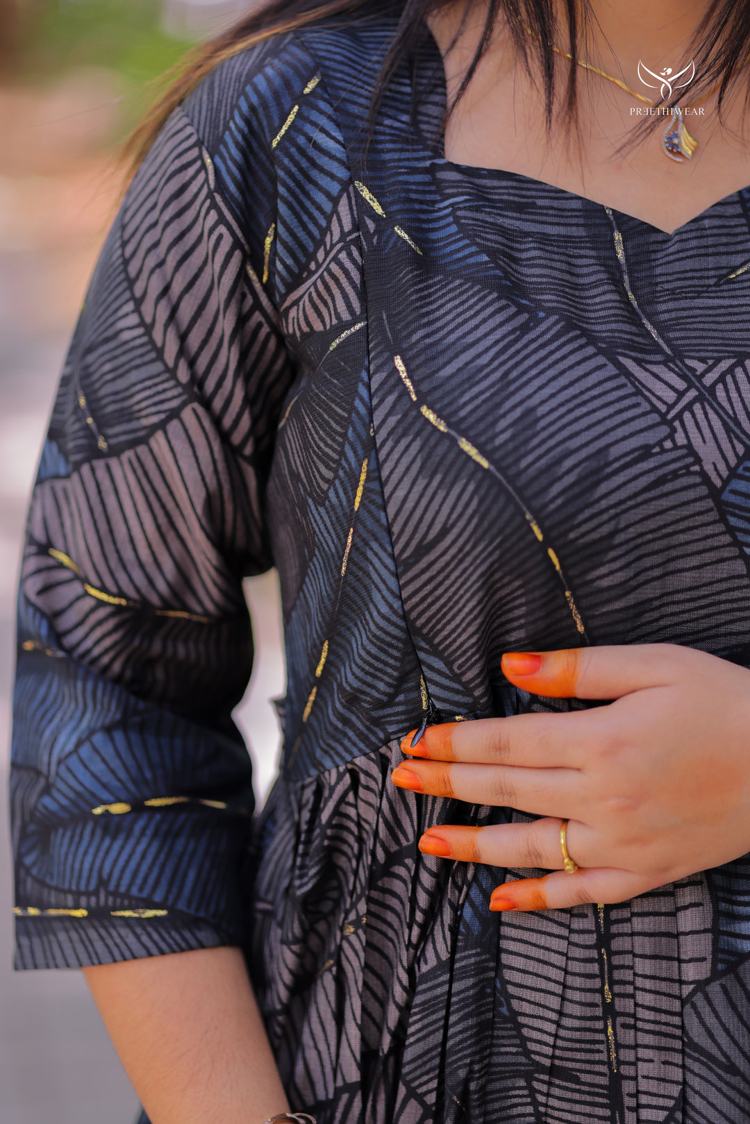 Sahithi Maternity Dress