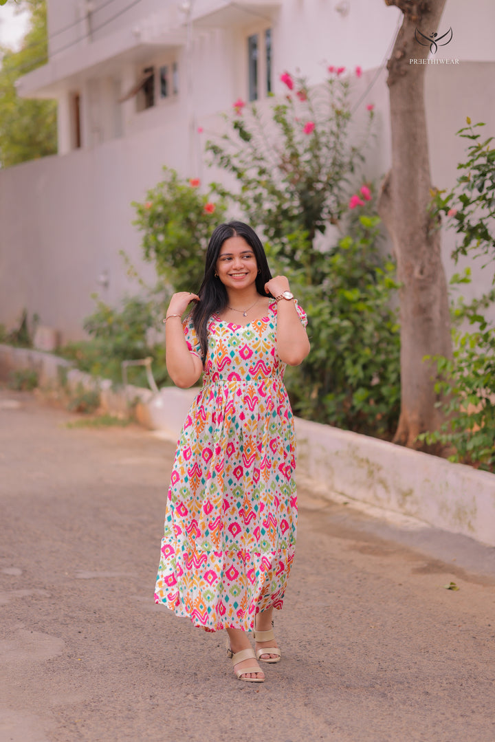 Roopa2  Maternity Dress